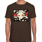 Playera Rebecca Frame Cyberpunk Algodón Premium #0003211