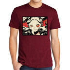 Playera Rebecca Frame Cyberpunk Algodón Premium #0003211