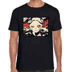 Playera Rebecca Frame Cyberpunk Algodón Premium #0003211