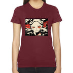 Playera Rebecca Frame Cyberpunk Algodón Premium #0003211