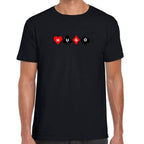 Playera Poker Playing Cards Hugo V3 Algodón Premium #0003214