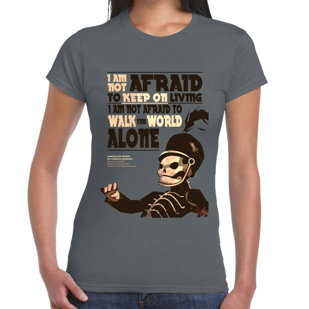 Playera My Chemical Romance The Black Parade Famous Last Words #0003222