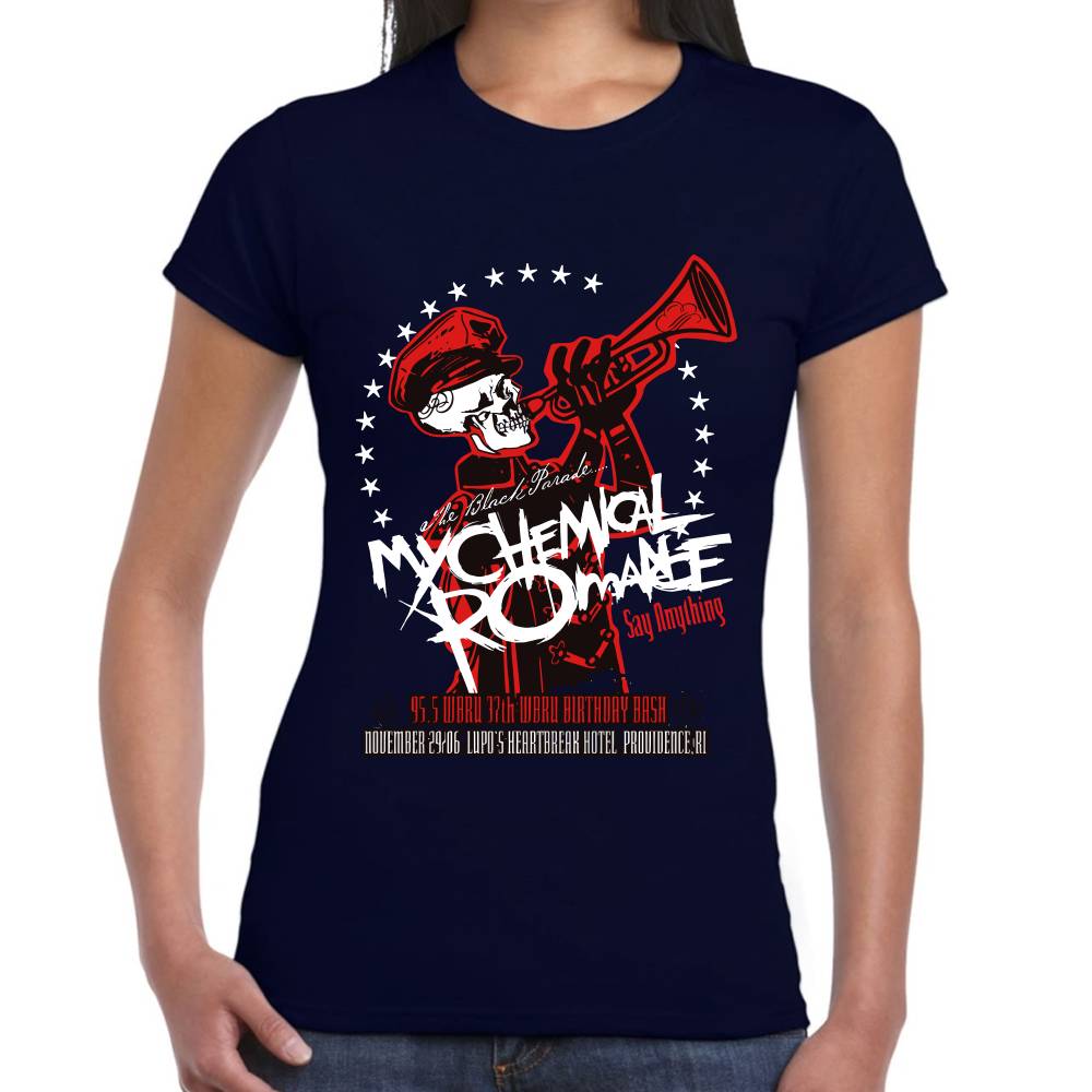 Playera My Chemical Romance The Black Parade Say Anything Algodón Premium #0003223