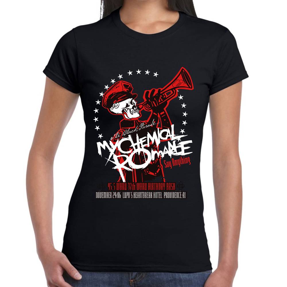 Playera My Chemical Romance The Black Parade Say Anything Algodón Premium #0003223 Imagen secundaria del producto