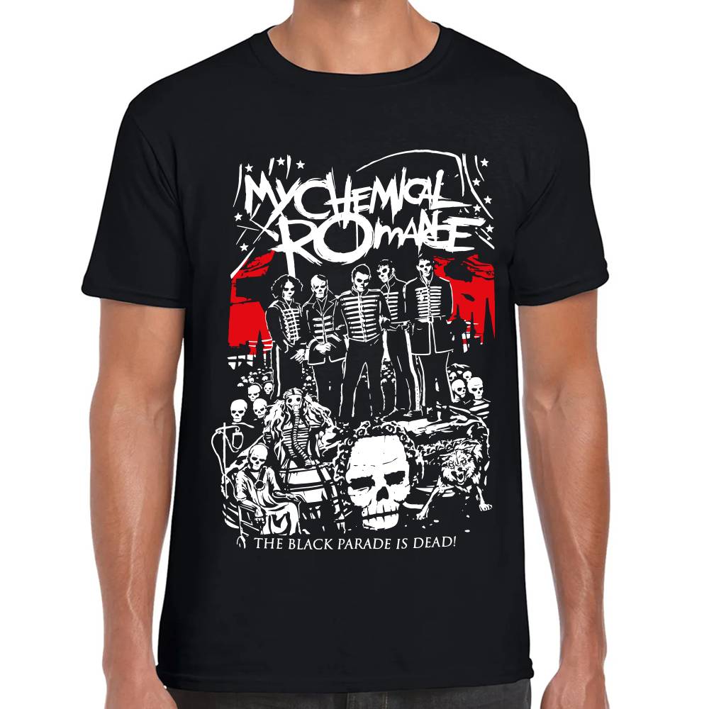 Playera My Chemical Romance The Black Parade Is Dead Algodón Premium #0003224 Imagen principal del producto