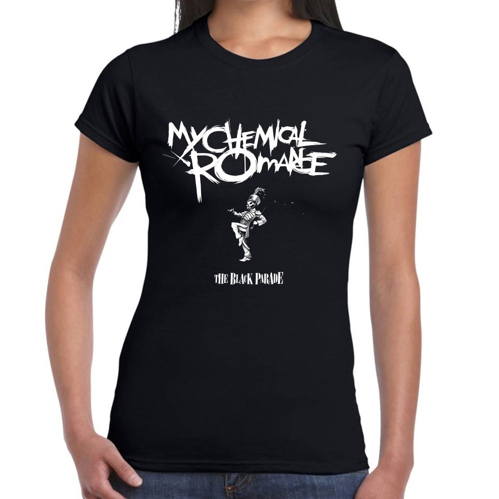 Playera My Chemical Romance The Black Parade Skull Algodón Premium #0003226