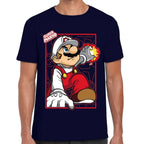 Playera Mario Bros de Fuego Nintendo Algodón Premium #0003228
