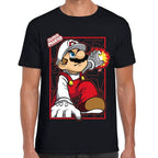 Playera Mario Bros de Fuego Nintendo Algodón Premium #0003228