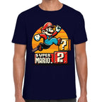Playera Super Mario Bros Saltando Nintendo Algodón Premium #0003229