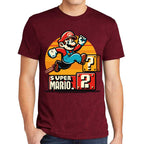 Playera Super Mario Bros Saltando Nintendo Algodón Premium #0003229