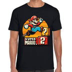 Playera Super Mario Bros Saltando Nintendo Algodón Premium #0003229