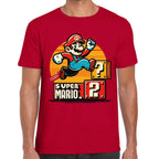 Playera Super Mario Bros Saltando Nintendo Algodón Premium #0003229