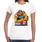 Playera Super Mario Bros Saltando Nintendo Algodón Premium #0003229