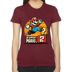 Playera Super Mario Bros Saltando Nintendo Algodón Premium #0003229