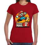 Playera Super Mario Bros Saltando Nintendo Algodón Premium #0003229