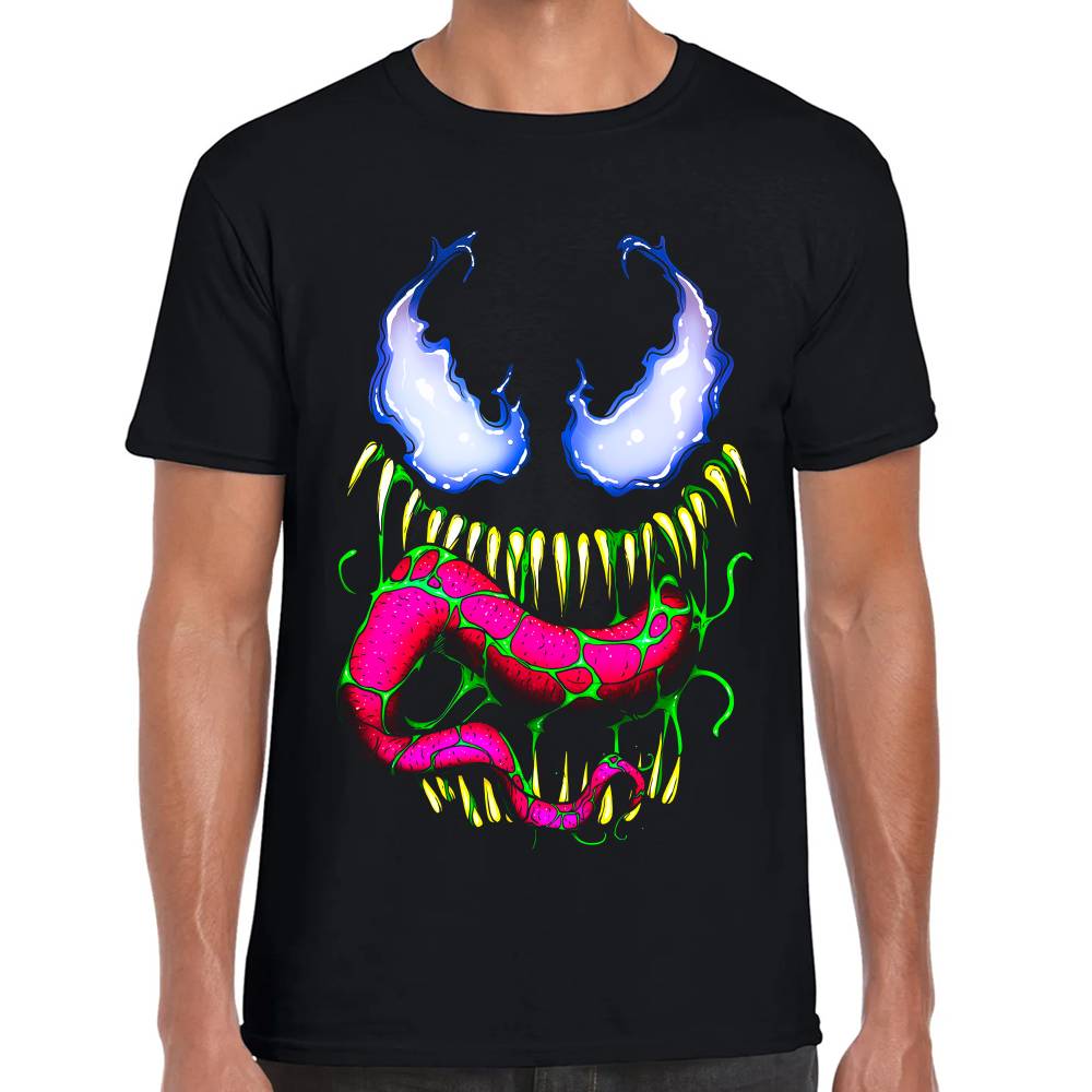 Playera Venom Green Lunch Marvel Algodón Premium #0003230