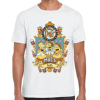 Playera Homero, Moe & Barney Los Simpson Algodón Premium #0003232