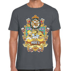 Playera Homero, Moe & Barney Los Simpson Algodón Premium #0003232