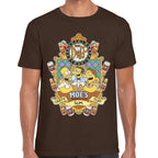 Playera Homero, Moe & Barney Los Simpson Algodón Premium #0003232