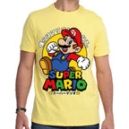 Playera Mario Bros Japonés Super Mario Nintendo Algodón Premium #0003233