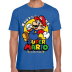 Playera Mario Bros Japonés Super Mario Nintendo Algodón Premium #0003233