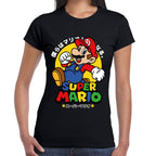 Playera Mario Bros Japonés Super Mario Nintendo Algodón Premium #0003233