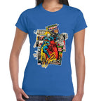 Playera Ghost Rider Comic Background Marvel Algodón Premium #0003234