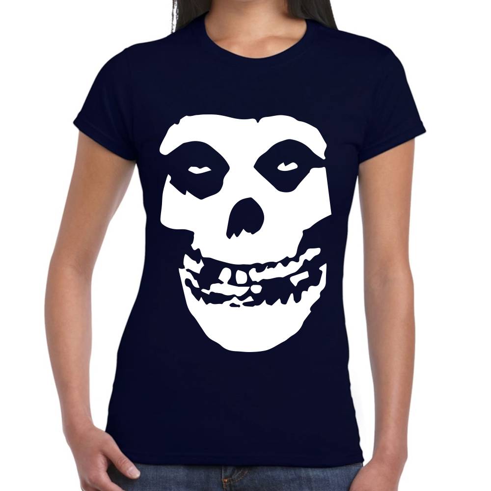 Playera Misfits Skull Face Algodón Premium #0003235