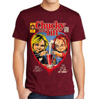 Playera Chucky y Tiffany on a Date Good Guys Algodón Premium #0003238