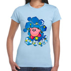 Playera Kirby Cielo Hexagonal Nintendo Algodón Premium #0003239