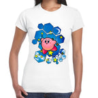 Playera Kirby Cielo Hexagonal Nintendo Algodón Premium #0003239