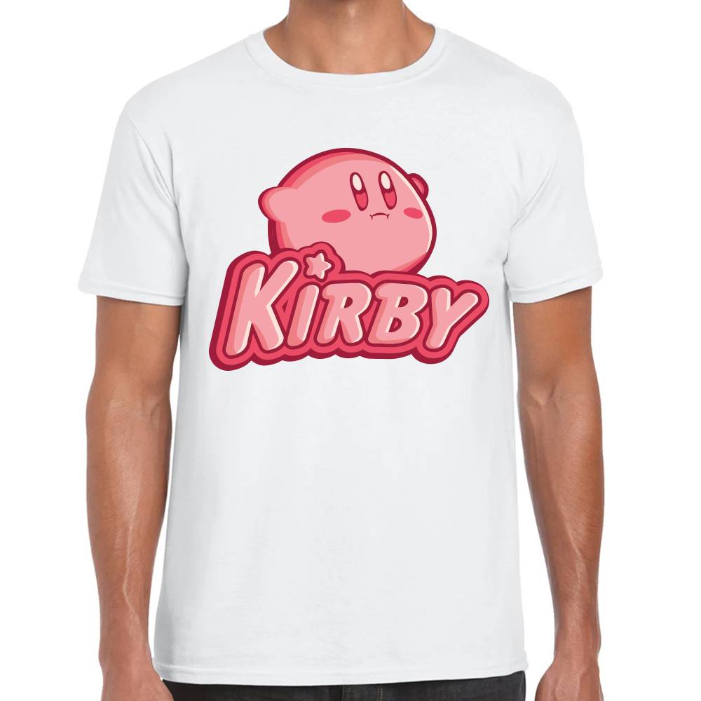 Playera Kirby Sencilla Nintendo Algodón Premium #0003240