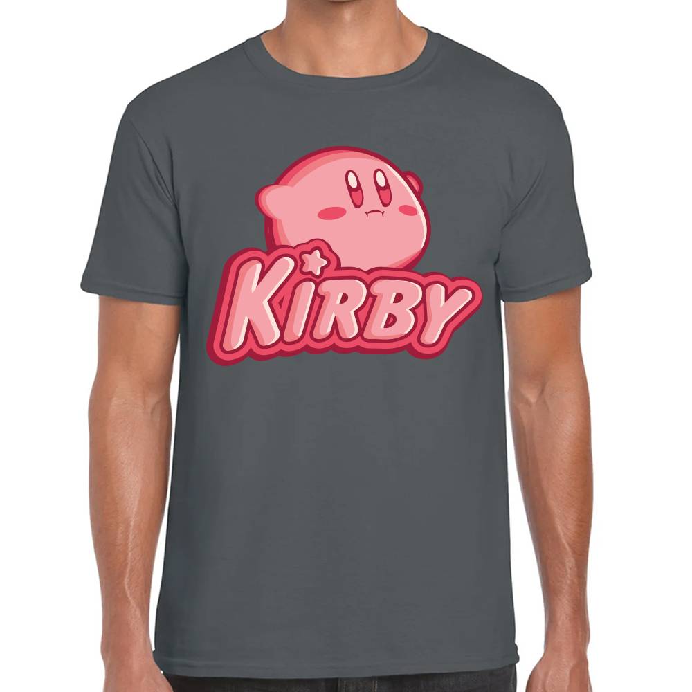 Playera Kirby Sencilla Nintendo Algodón Premium #0003240