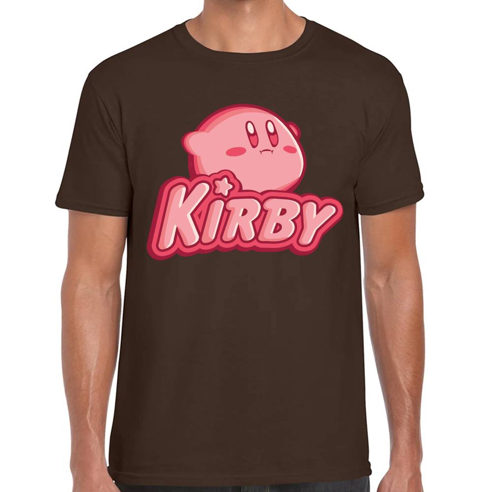 Playera Kirby Sencilla Nintendo Algodón Premium #0003240