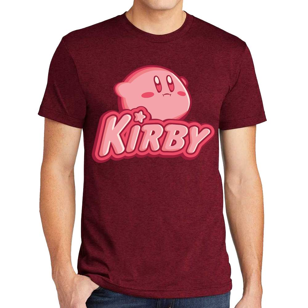Playera Kirby Sencilla Nintendo Algodón Premium #0003240