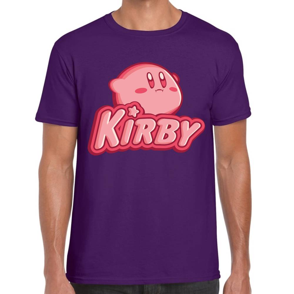 Playera Kirby Sencilla Nintendo Algodón Premium #0003240