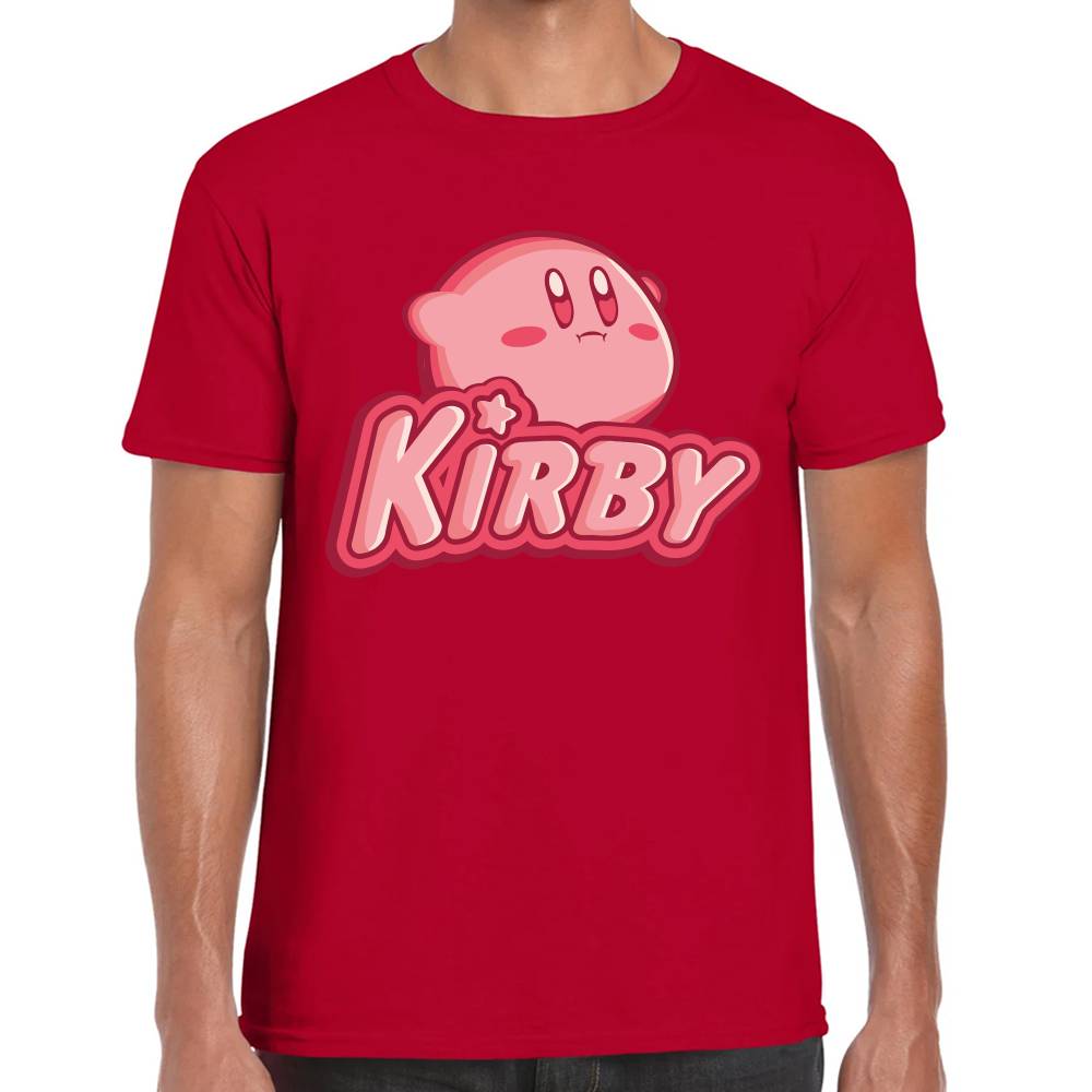 Playera Kirby Sencilla Nintendo Algodón Premium #0003240