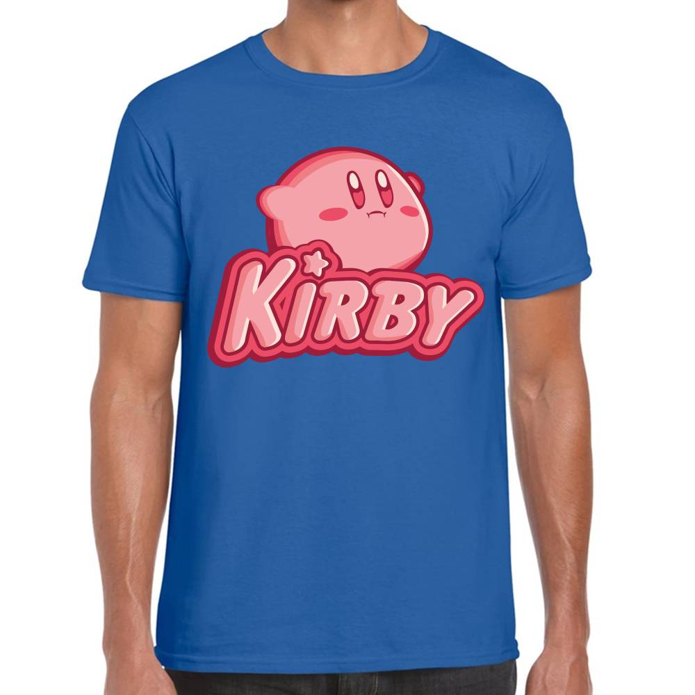 Playera Kirby Sencilla Nintendo Algodón Premium #0003240