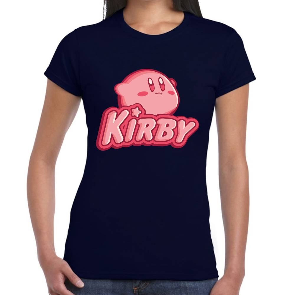 Playera Kirby Sencilla Nintendo Algodón Premium #0003240 Imagen secundaria del producto