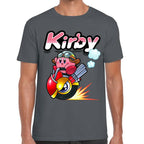 Playera Kirby Racing Nintendo Algodón Premium #0003241