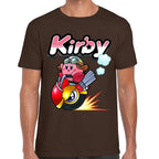Playera Kirby Racing Nintendo Algodón Premium #0003241