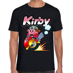 Playera Kirby Racing Nintendo Algodón Premium #0003241