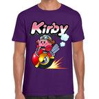 Playera Kirby Racing Nintendo Algodón Premium #0003241