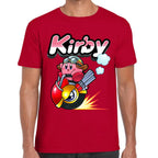 Playera Kirby Racing Nintendo Algodón Premium #0003241