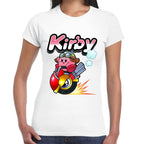 Playera Kirby Racing Nintendo Algodón Premium #0003241