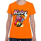 Playera Kirby Racing Nintendo Algodón Premium #0003241
