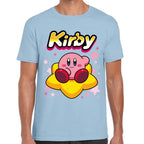 Playera Kirby Relax Sentado en Estrella Nintendo Algodón Premium #0003243