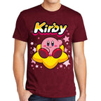 Playera Kirby Relax Sentado en Estrella Nintendo Algodón Premium #0003243