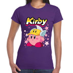 Playera Kirby Casco Armadura Nintendo Algodón Premium #0003244