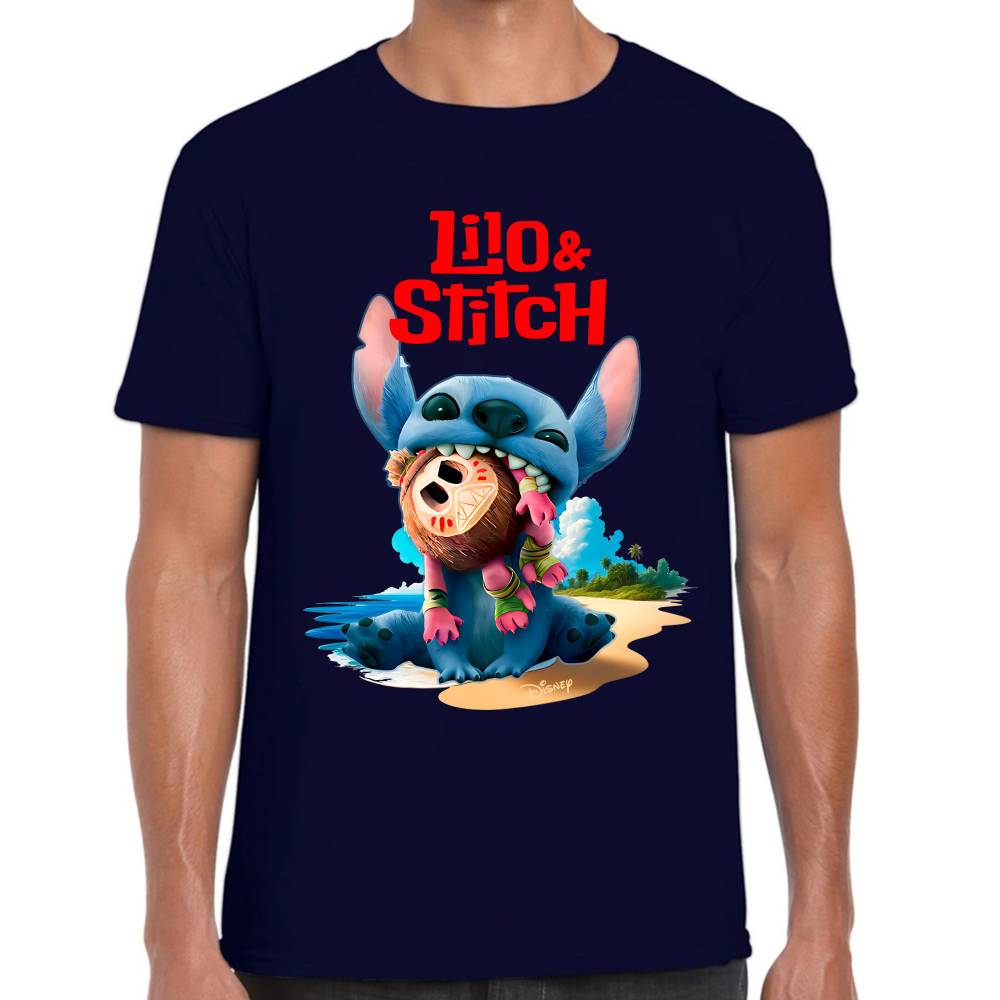 Playera Lilo & Stitch Live Action Algodón Premium #0003246 Imagen principal del producto